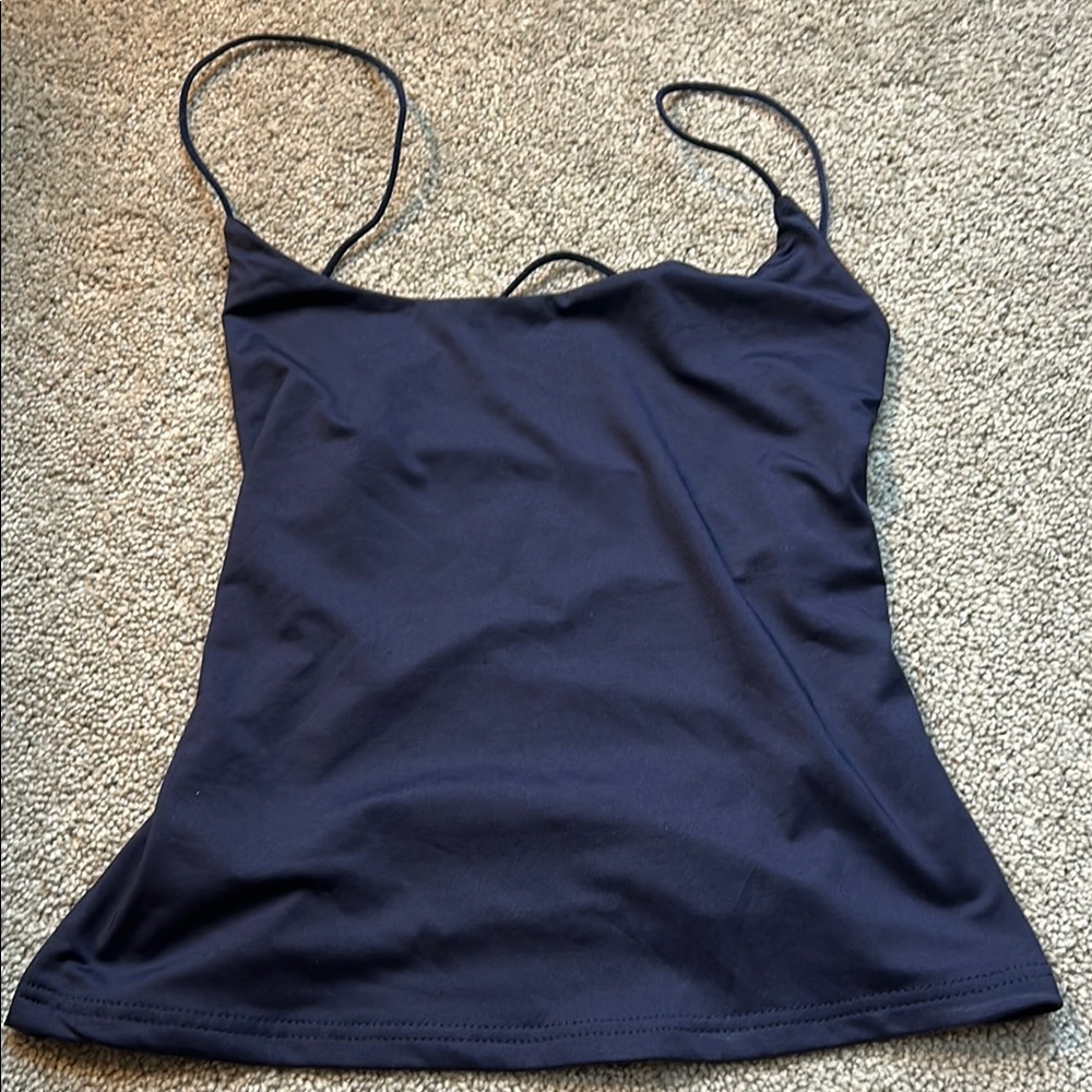 SHEIN Blue Fitted Camisole Top